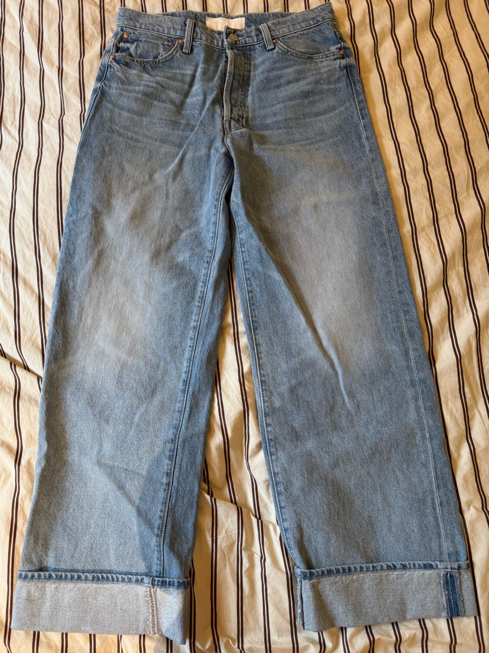 Mother Denim The Dodger Button Hover Cuff